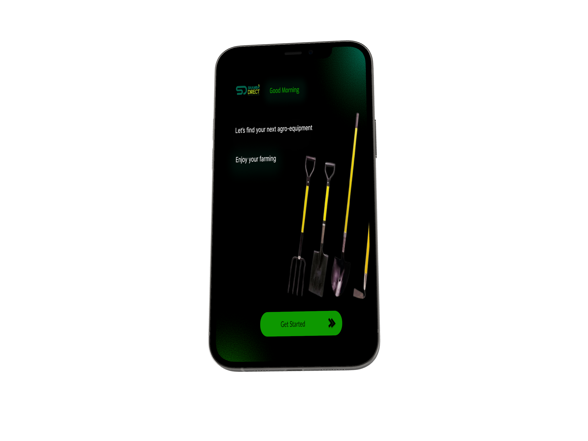 Shamba Direct App Screen 1